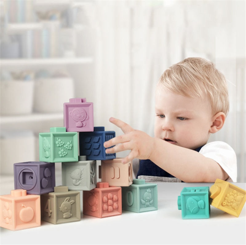 Soft 3D Blocks Toy
